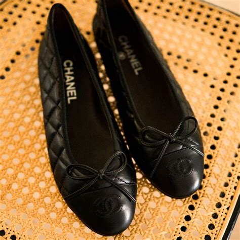 classic chanel ballerinas|ballerine Chanel vintage.